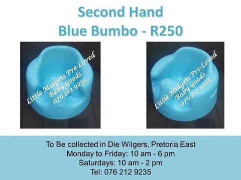Second Hand Blue Bumbo
