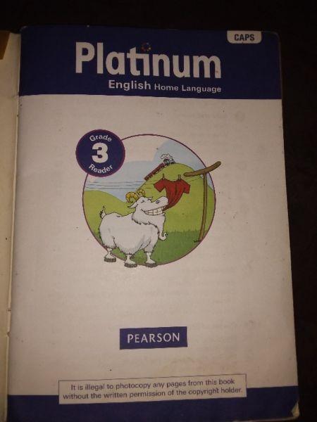 Platinum 2nd hand textbooks grade 3 and 6