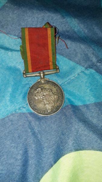 Africa service medal for sale