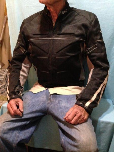 R370.00 … Assualt Motor Bikers Jacket. Size: 42 Eng. And USA Size: 34. Very Good Condition