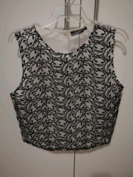 Topshop cat top