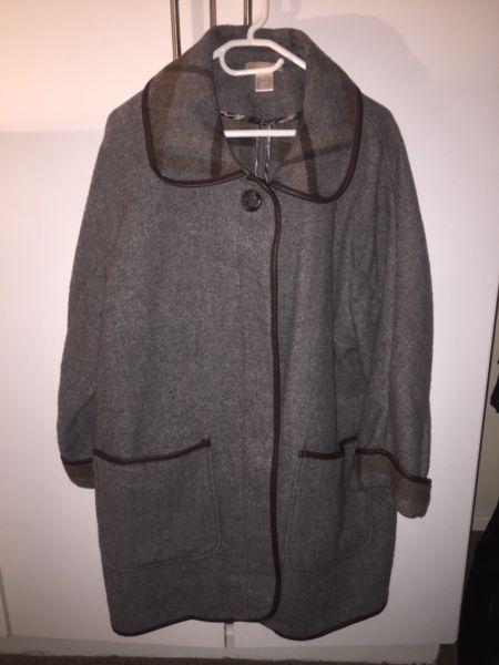 Ladies grey coat