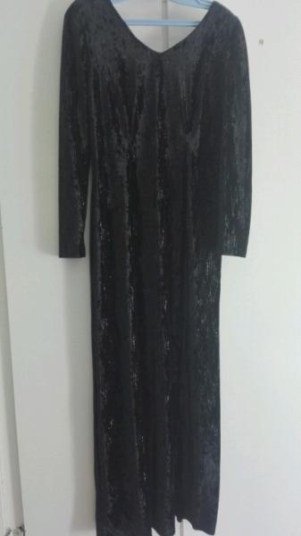 Black evening dress size 36 (12)