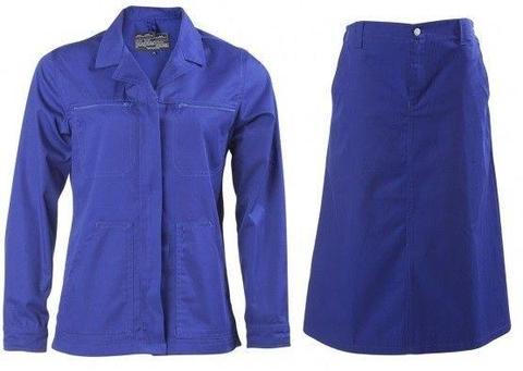 Workwear Overalls, Bova Footwear, Reflective Vest, Plain T-Shirt, Lab Coat, Royal Blue Overalls