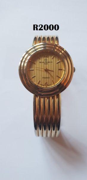 Michell Herbelin Paris Gold Watch