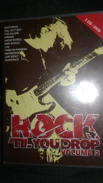 ROCK TILL YOU DROP Volume2 DVD and CD