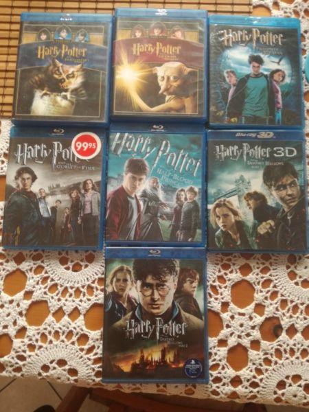 Harry potter blu ray movies