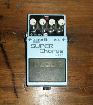 BOSS CH-1 SUPER Chorus Guitar effects pedal