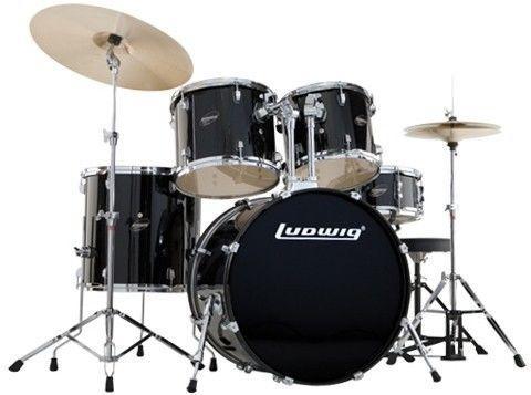 DRUM KIT: Ludwig drum kit with Zildjian cymbals