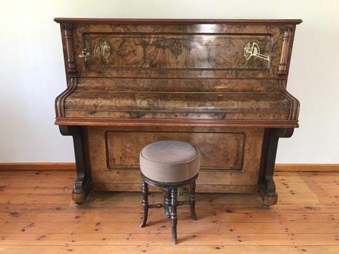 Antique Upright Carol Otto Piano