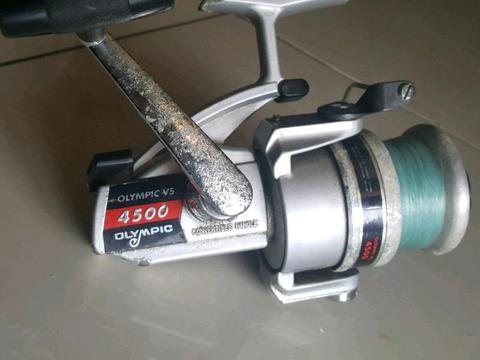 Vintage Olympic VS 4500 Fishing Reel