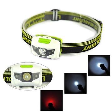 4-Mode 350Lumen R3+2LED Super Bright Mini Headlight - pERFECT FOR CYCLING OR RUNNING