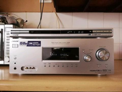 Sony 6.2 amp and DVD player