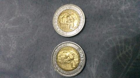 2018/1918 mandela R5 coins