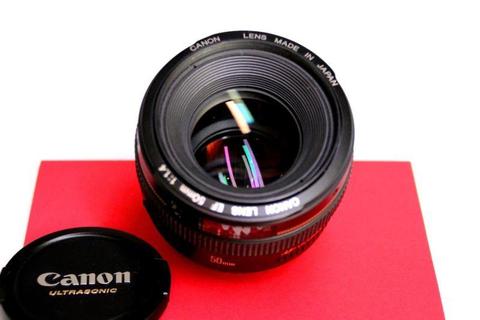 Canon EF 50mm f1.4 USM lens