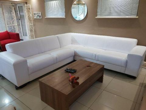 Brand new Coricraft Terry full leather Lounge Suite