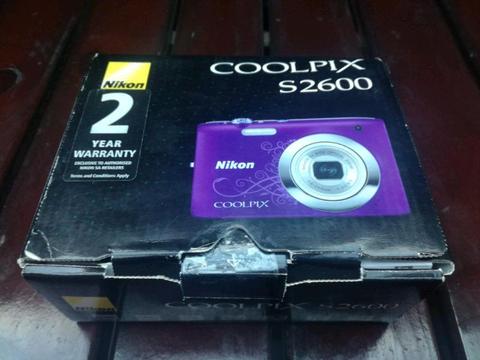 Nikon Coolpix S2600 camera