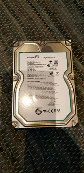 Seagate 1TB 7200 speed second hand R380
