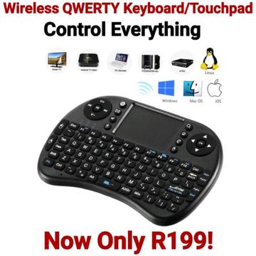 **SPECIAL** Wireless Mini Keyboard with Touchpad
