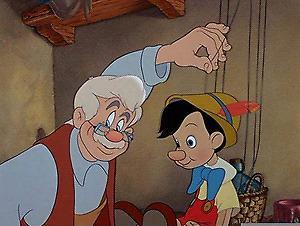 Pinocchio and gepetto wood work services