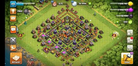 Clash of Clans Max Th 10
