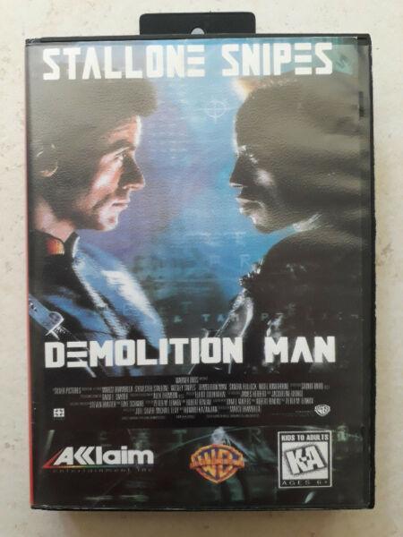 Sega Mega Drive - Demolition Man (bootleg cartridge)