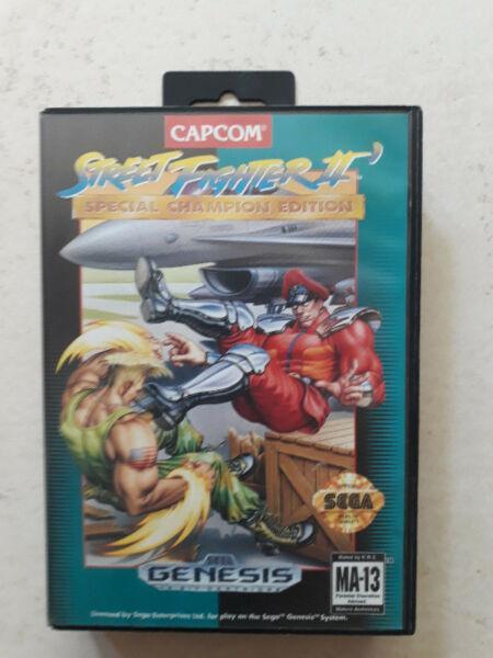 Sega Mega Drive - Street Fighter II Special Champion Edition (original)