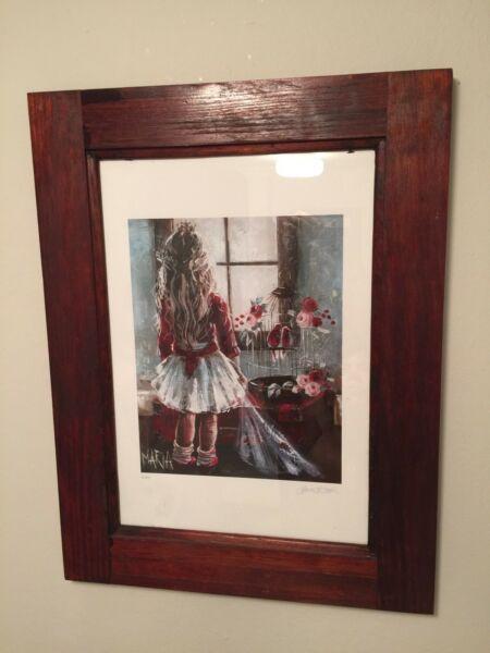 A3 framed Maria prints