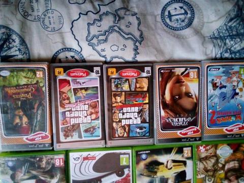 xbox 360 games and psp