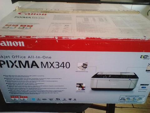 Canon inkjet office all in one pixma 340