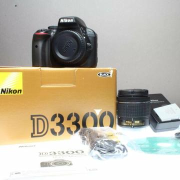 24MP Nikon D3300 body with Nikon 18-55mm AF-P lens
