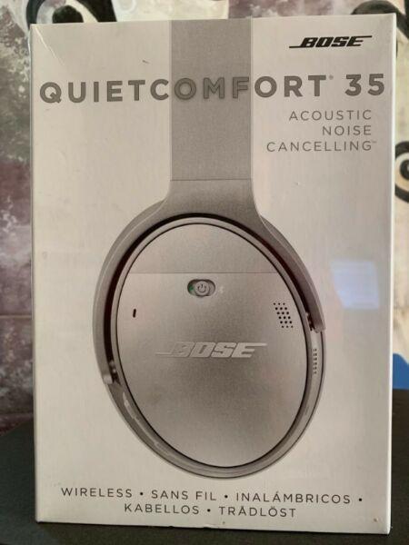 Brand new Bose QC35 headphones - excellent buy