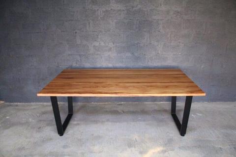 8 seater african mahogany dining table
