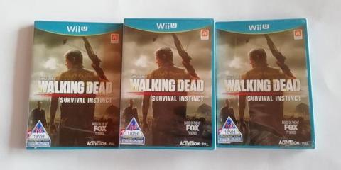Nintendo Wii U The Walking Dead Survival Instinct
