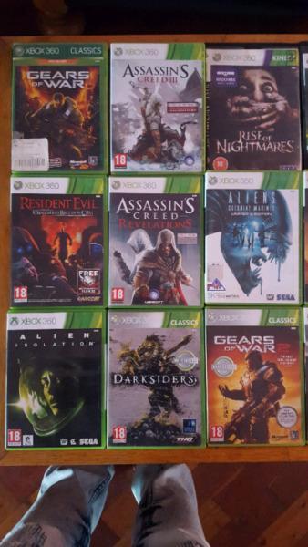 Xbox 360 games for sale R100