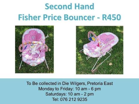 Second Hand Pink Fisher Price Bouncer