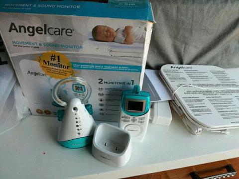 Angel care movement and sound monitor