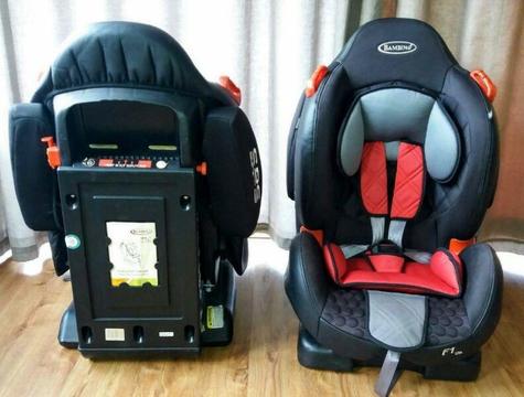 2 x BAMBINO F1 DELUXE Car Seats – BOTH for price!