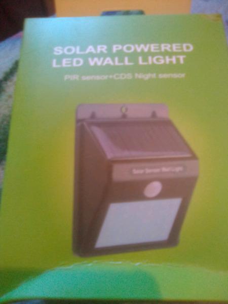 Solar sensor led lights