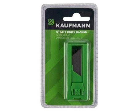 Blades For Utility Knife (10) Kaufmann