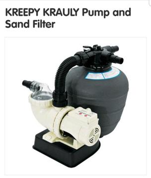 Kreepy pump and filter combo