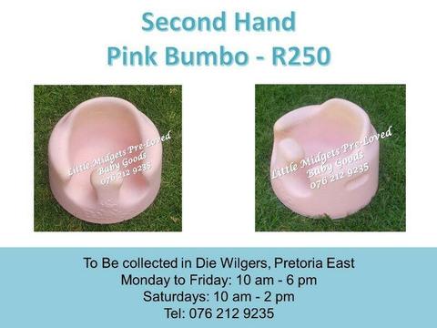 Second Hand Pink Bumbo