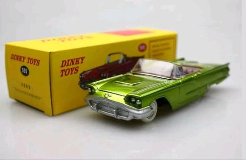 1/43 Dinky Atlas 555 Ford Thunderbird with box
