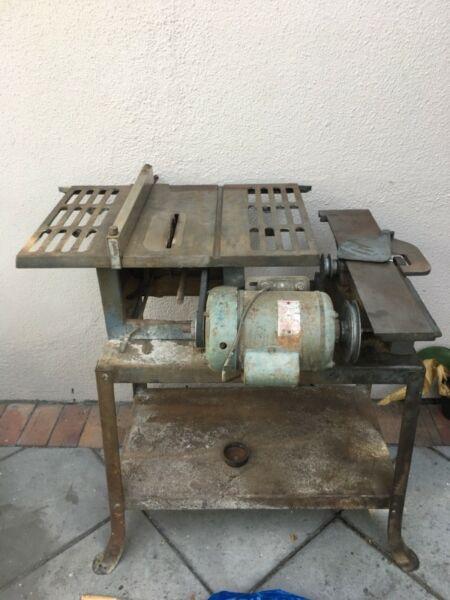 Urgent table saw and planer for sale (owner relocating)
