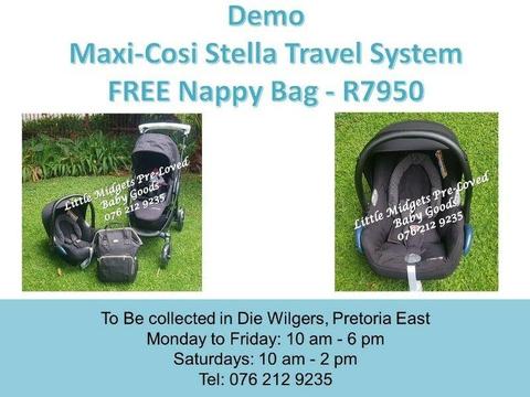 Demo BebeConfort Sella Travel System FREE Nappy Bag