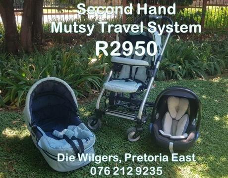 Second Hand Mutsy Travel System