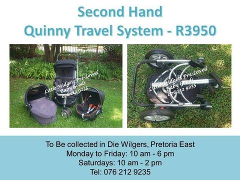 Second Hand Quinny Travel System