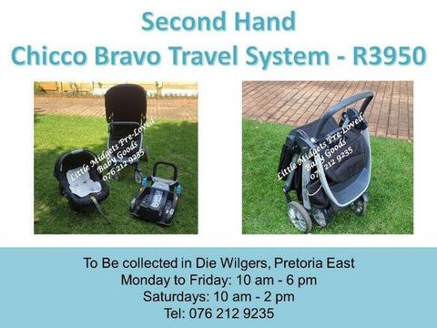 Second Hand Chicco Bravo Travel System