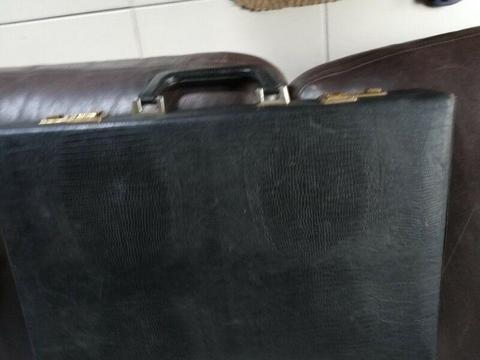 Genuine leather briefcase mint condition