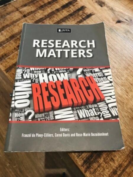 Research Matters Textbook